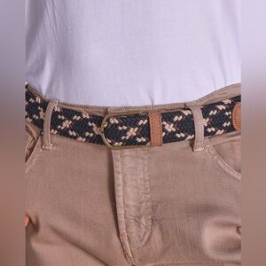 𝐍𝐖𝐓 Rye 51 The Voyager belt - Woven Stretch with Suede Trim | Size L